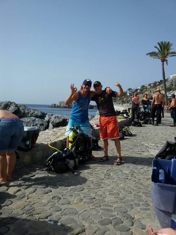 Spainventure Dive and friends Fuengirola spain por fin lo hicimos